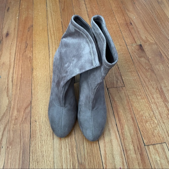 BCBG Taupe Ankle Sock Bootie - Picture 5 of 5